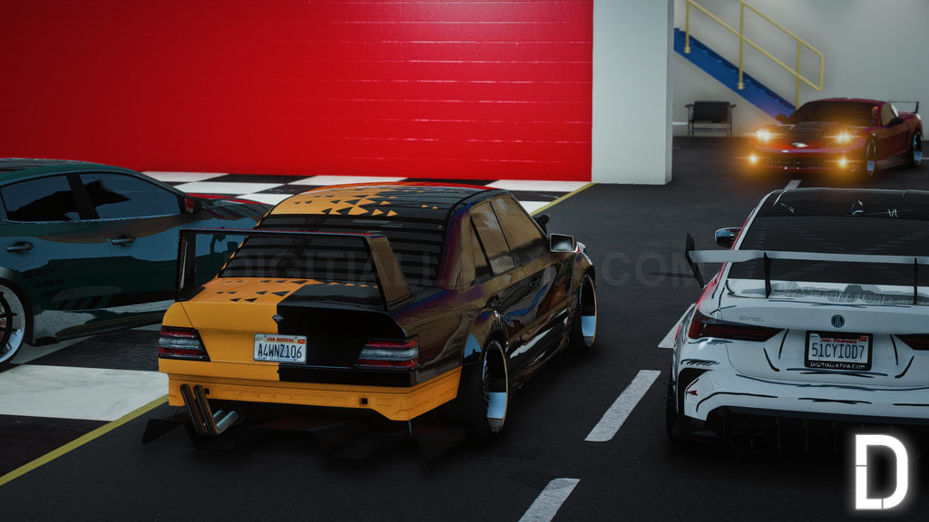 Stanced Vanilla Car Pack | 5 Vehicles | Templates