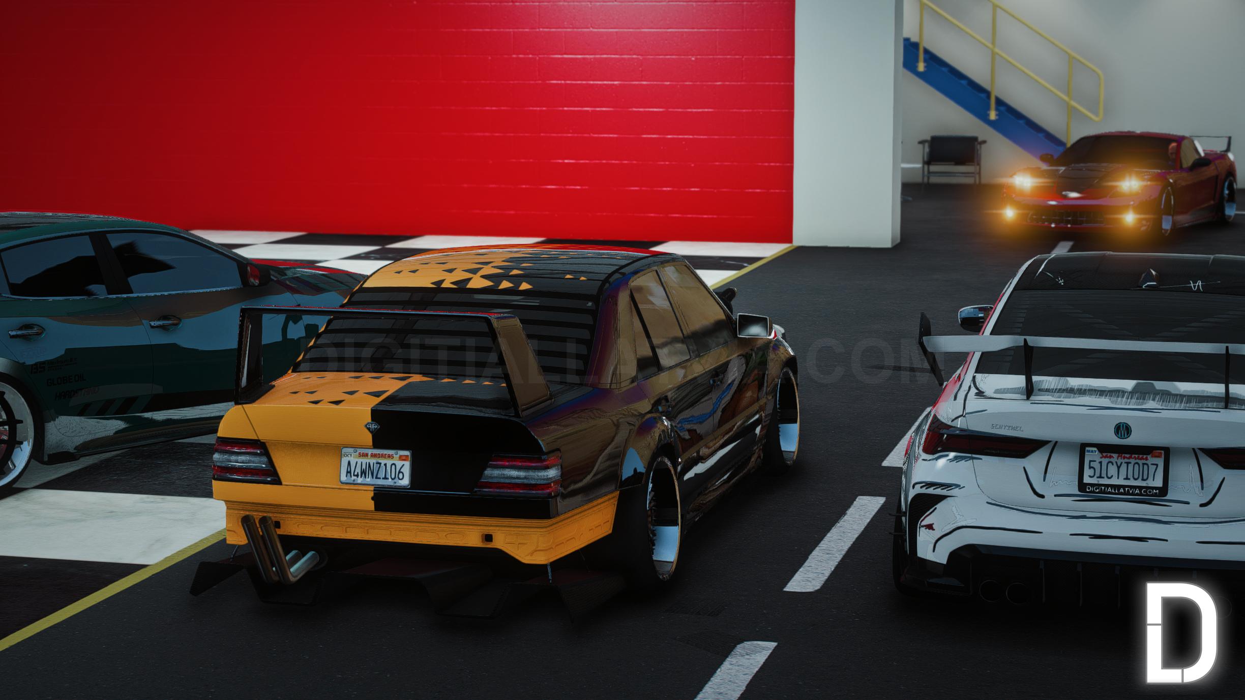 Stanced Vanilla Car Pack | 5 Vehicles | Templates