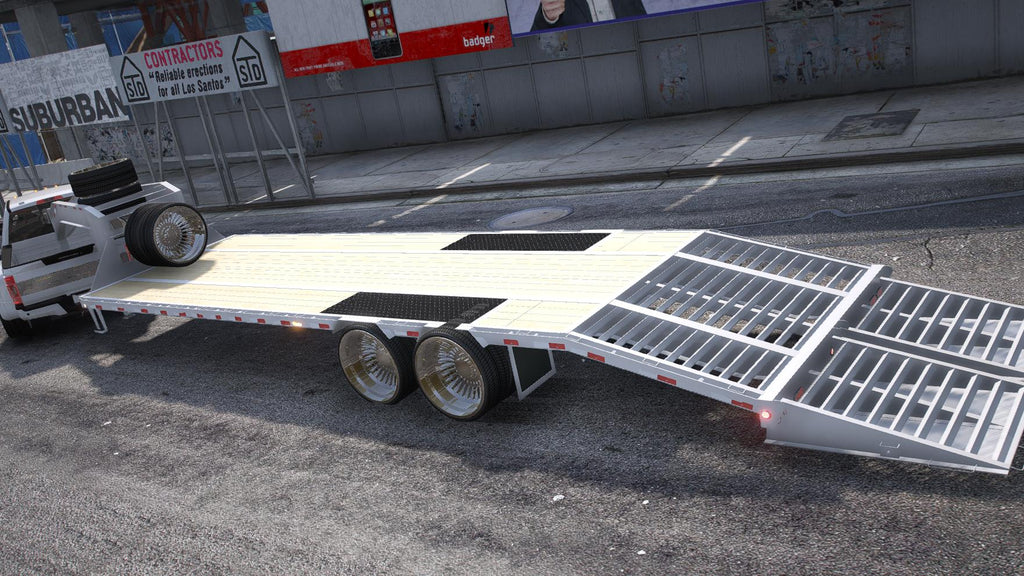 Ford F450 Platinum Super Duty Truck + Trailer | Debadged