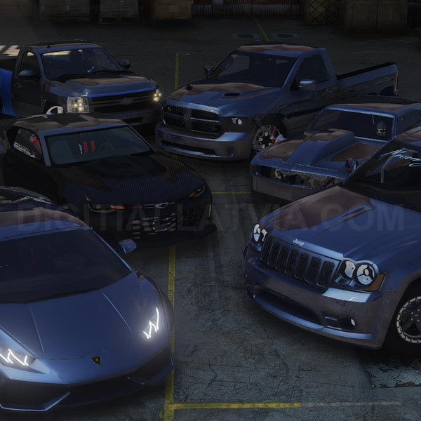 35 Drag Racing Car Pack