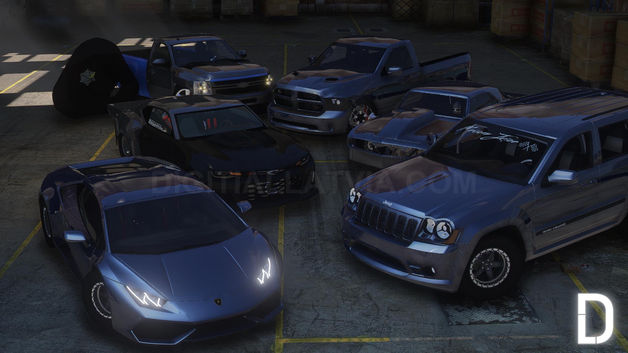 35 Drag Racing Car Pack
