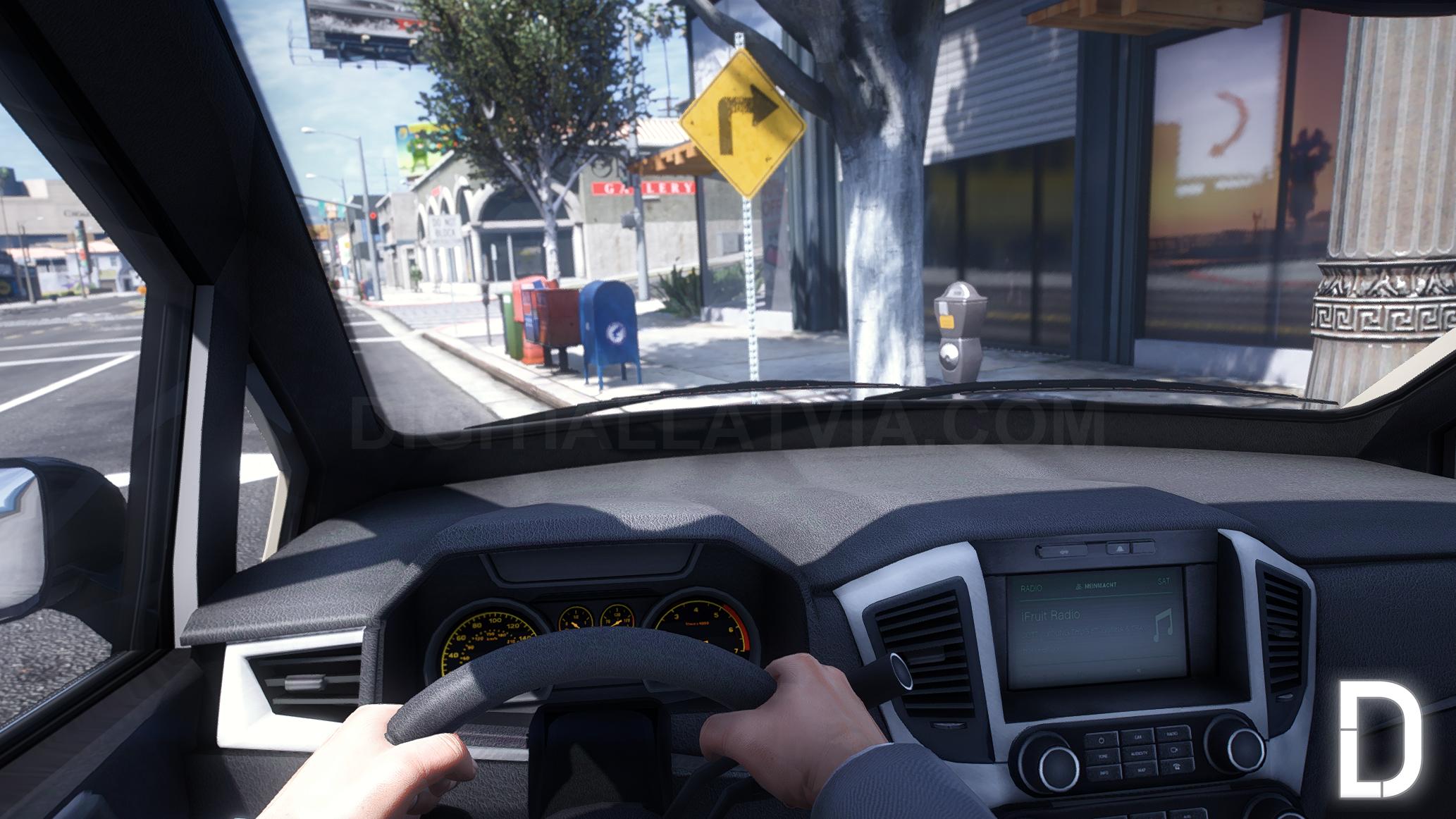 Benefactor Laufer Taxi GTA 5 FiveM Interior
