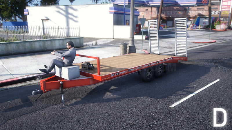 Car Trailer Beavertail