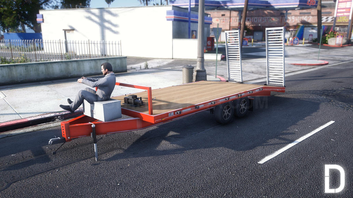 Car Trailer Beavertail