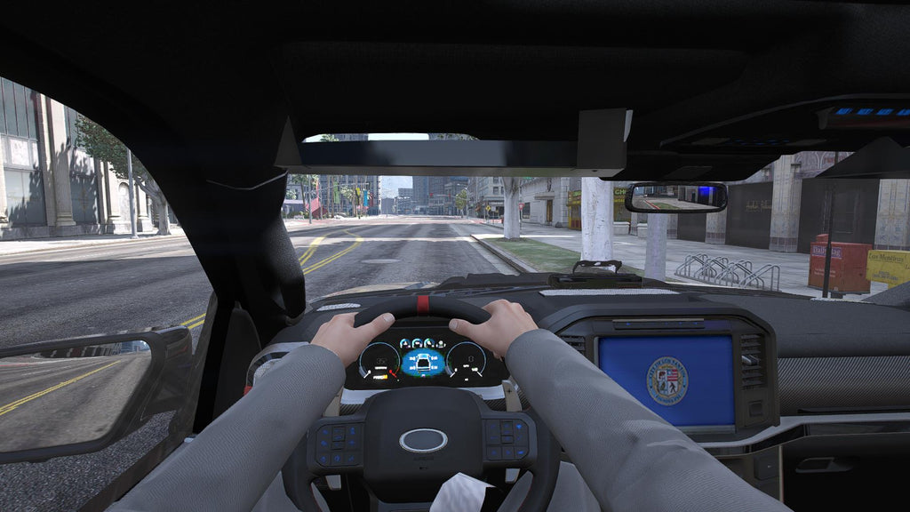 Ford F-150 Raptor R 2023 Unmarked Police | Debadged | Template