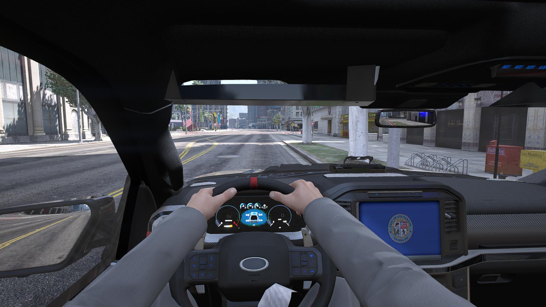 Ford F-150 Raptor R 2023 Unmarked Police | Debadged | Template