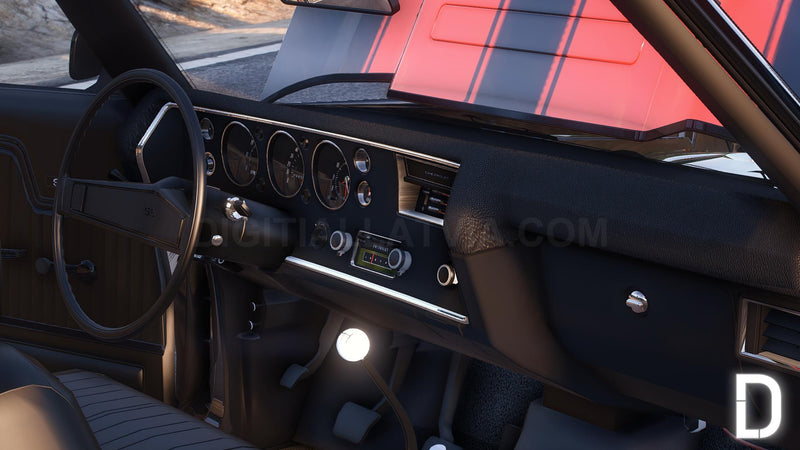 Chevrolet Chevelle SS Custom 1970 | Debadged | Tuning | Template | Custom Sound