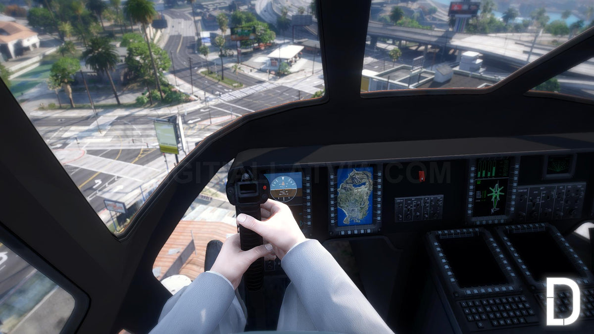 Buckingham DH-7 Iron Mule Bennys Helicopter | Template