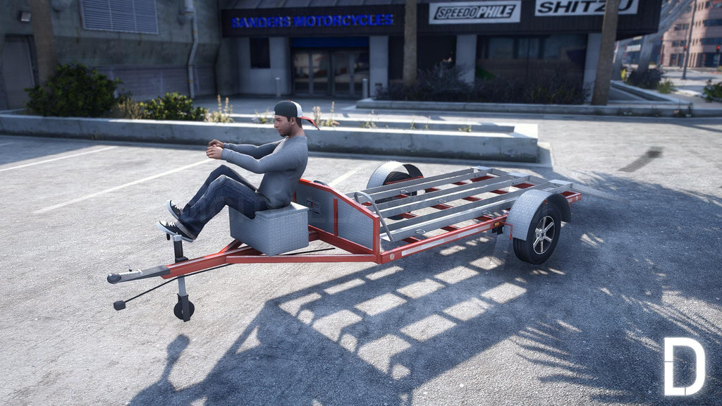Bike Trailer Tripple