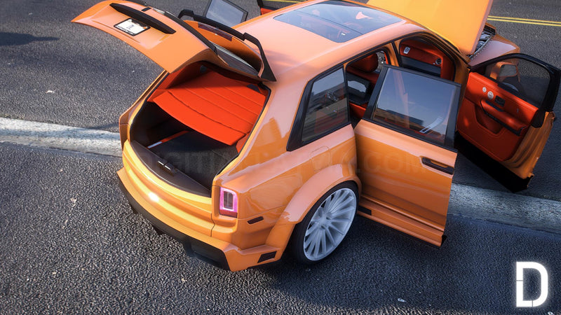 Rolls-Royce Cullinan Widebody | Debadged | Template | Tuning