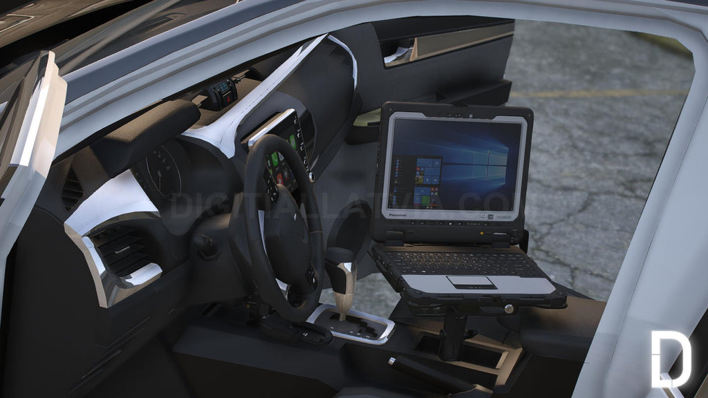 Toyota Hilux 2021 Police | Debadged | Template