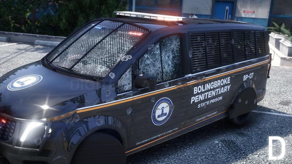 Benefactor Laufer Prison Van | Tuning | Template