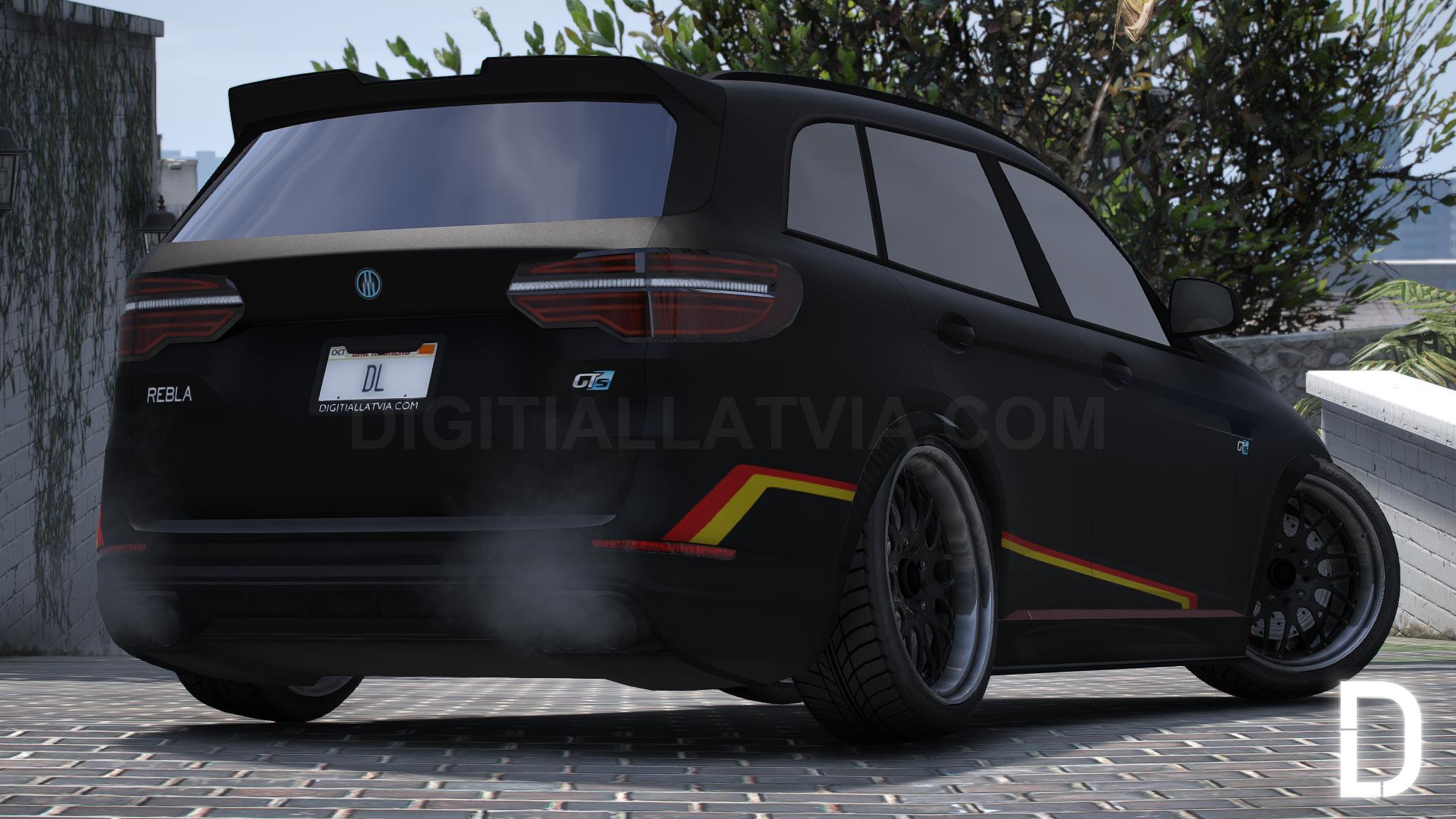 Ubermacht Rebla GTS Custom | Tuning | Template | Custom Sound | Armored