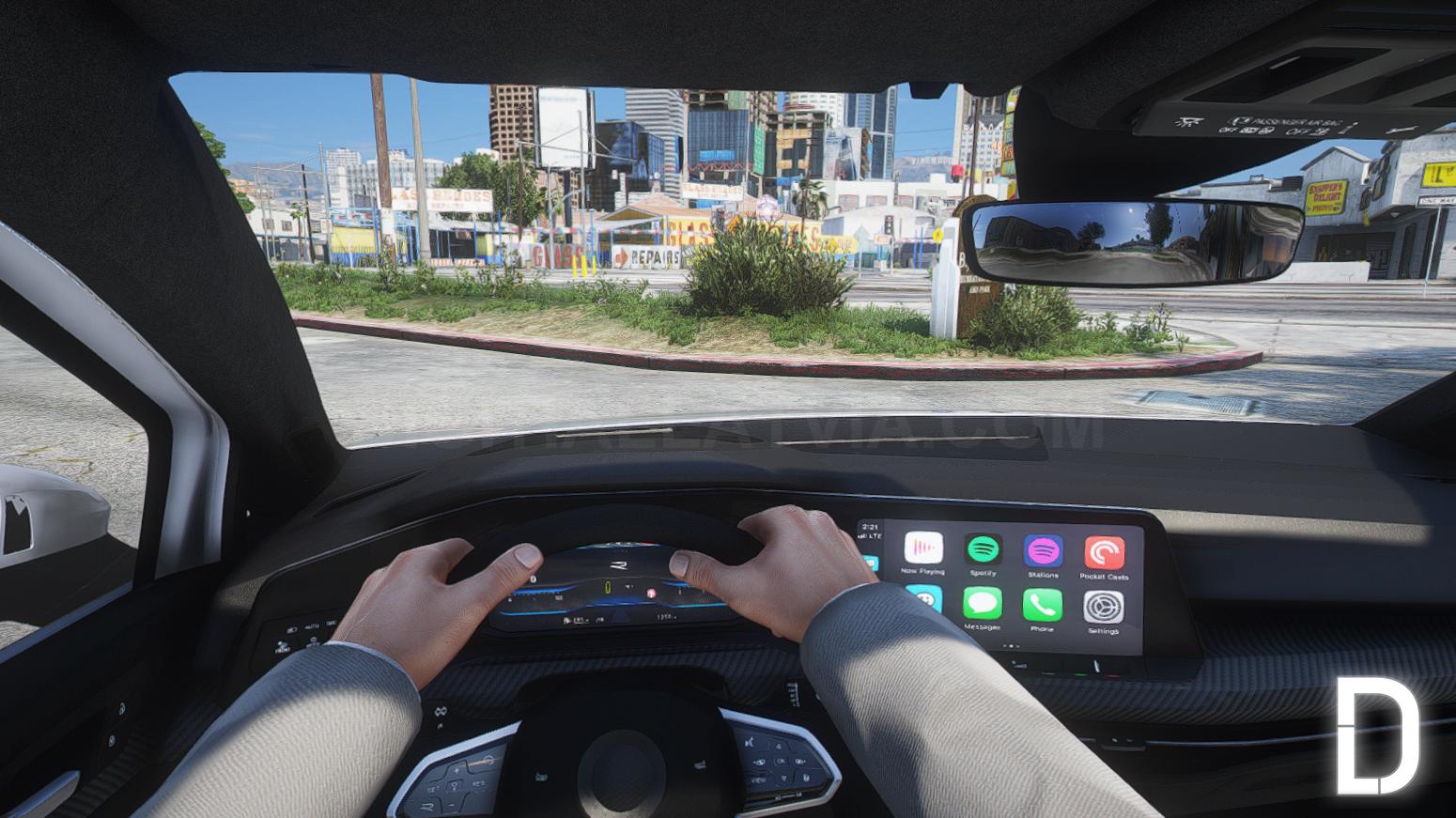 Volkswagen Golf R 2022 | Debadged | Tuning | Template