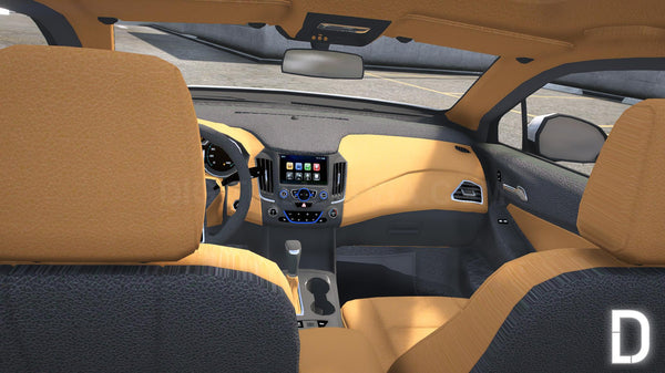 Chevrolet Cruze RS 2018 | Debadged | Template