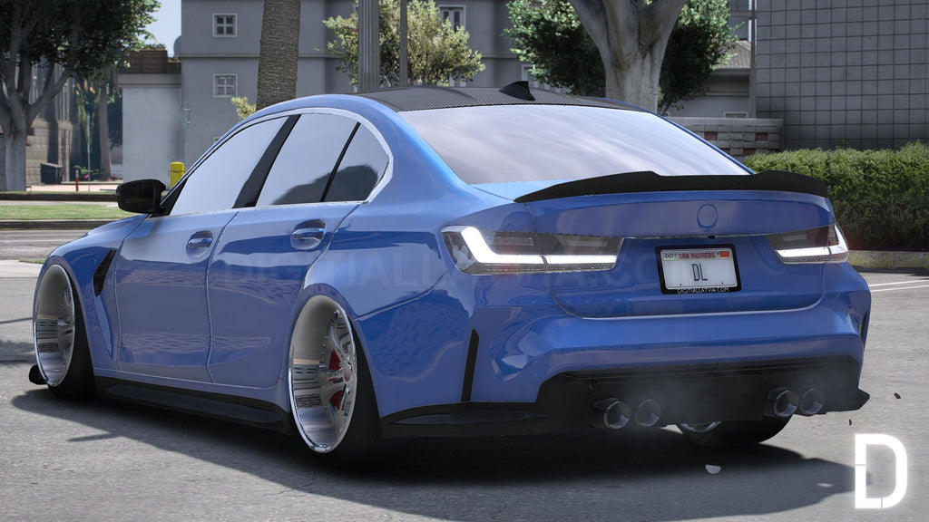 BMW M3 CS G80 Stanced | Custom Sound | Debadged