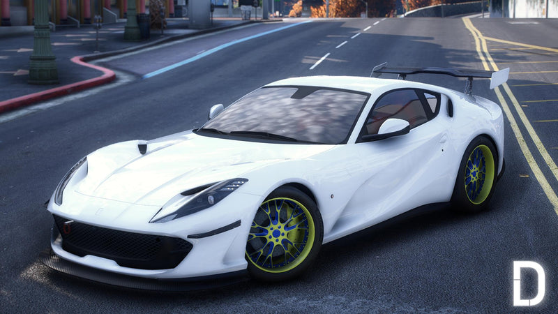 Ferrari 812 Superfast | Debadged | Custom Sound | Template | Tuning
