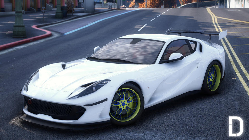 Ferrari 812 Superfast | Debadged | Custom Sound | Template | Tuning