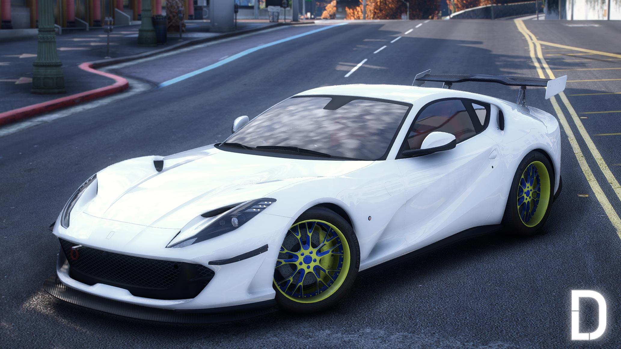 Ferrari 812 Superfast | Debadged | Custom Sound | Template | Tuning