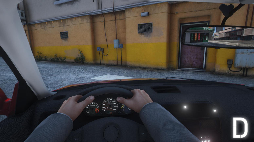 Honda Civic EK9 Type R | Embleme entfernt | Tuning | Vorlage