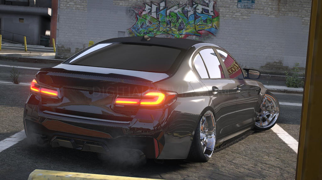 BMW M5 CS F90 Stanced 2022 | Debadged