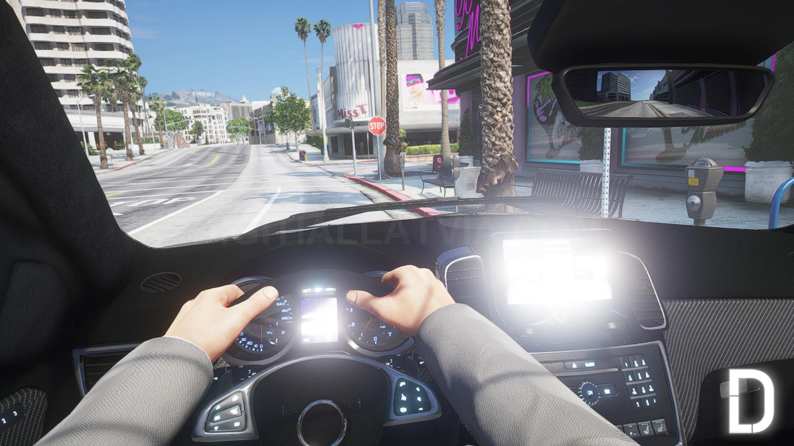 Mercedes-AMG GLS 63 2016 | Debadged | Template