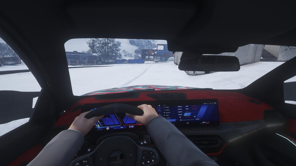 BMW M3 CS G80 2022 Weihnachten | Benutzerdefinierter Sound | Ohne Emblem | Vorlage