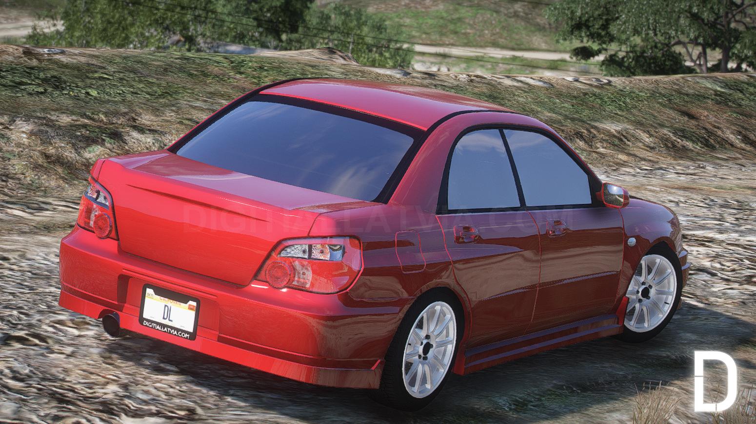 Subaru Impreza WRX STI 2004 | Debadged | Tuning | Template