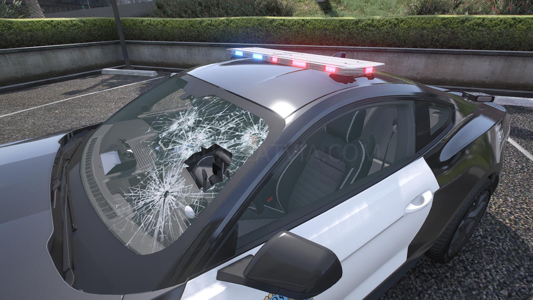 Ford Mustang Mach 1 Police | Debadged | Template