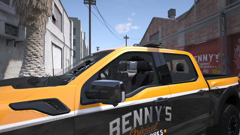 Ford F-150 Raptor R 2023 Bennys | Ohne Emblem | Vorlage