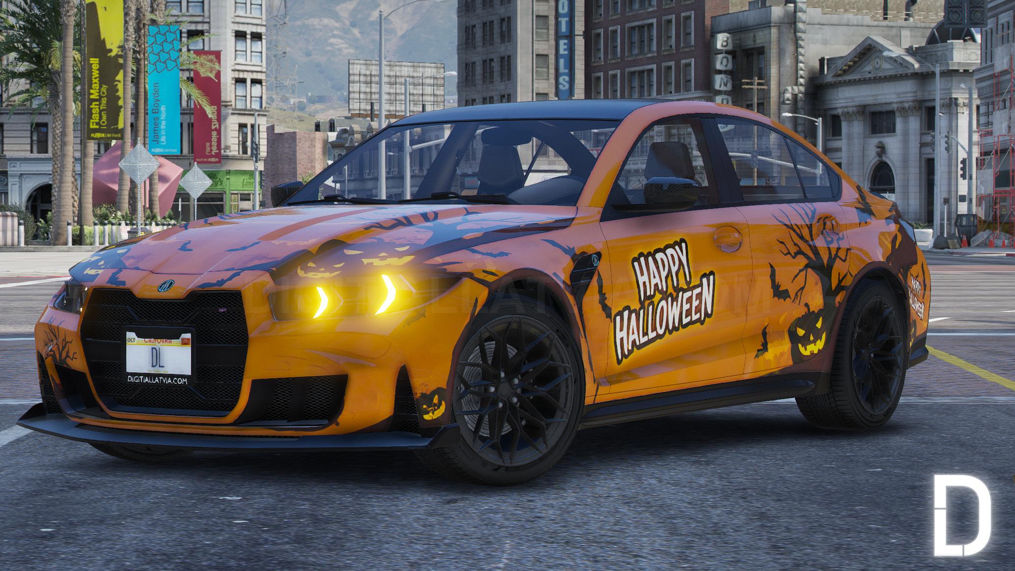 Ubermacht Sentinel GTS Halloween Custom | Tuning | Template