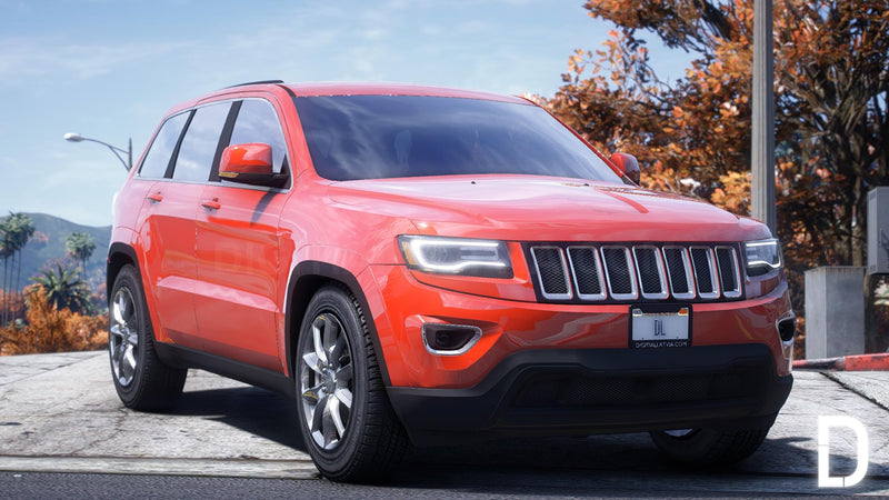 Jeep Grand Cherokee 2021 | Debadged | Template