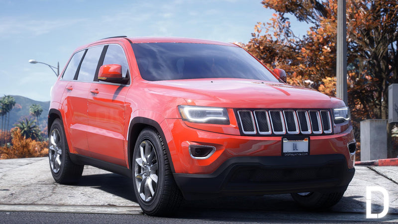 Jeep Grand Cherokee 2021 | Debadged | Template