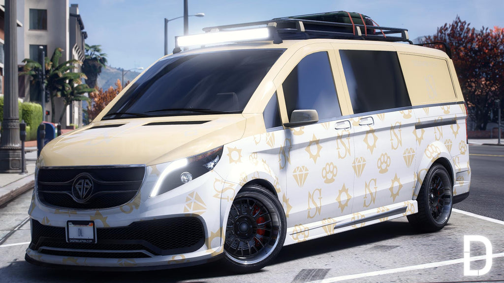 Benefactor Laufer Taxi GTA 5 FiveM Customized