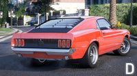 Ford Mustang Boss302 1969 | Debadged | Template