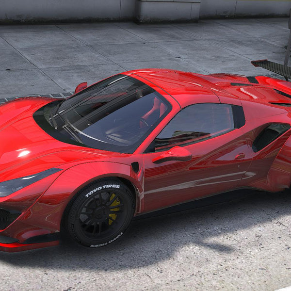 Ferrari 488 Spyder Widebody | Debadged