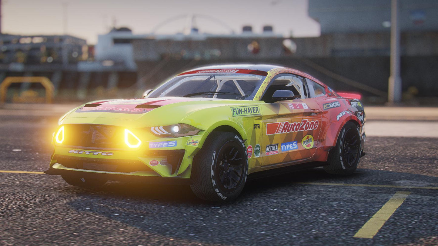 Ford Mustang RTR Drift | Debadged