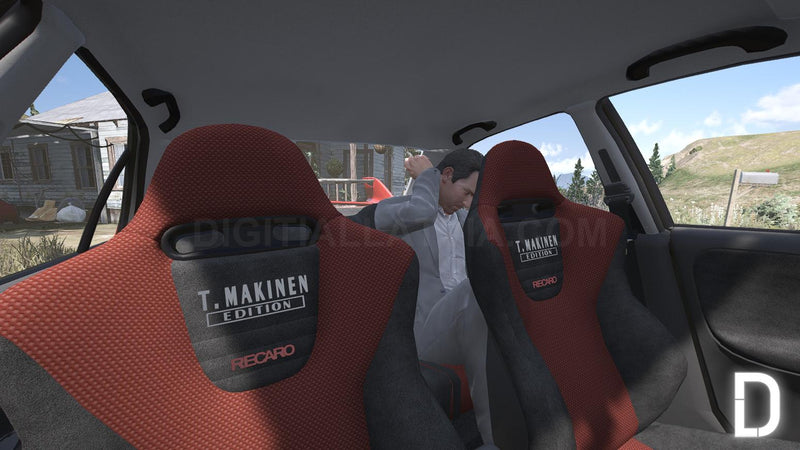 Mitsubishi Lancer Evolution VI | Embleme entfernt | Tuning | Vorlage