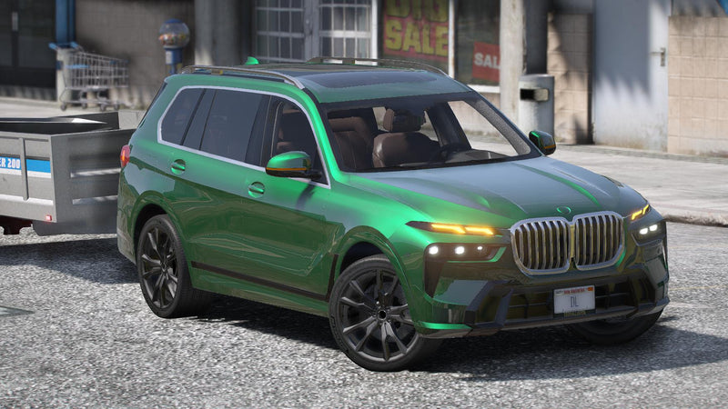 BMW X7 xDrive50i (2023) | Ohne Markenlogo