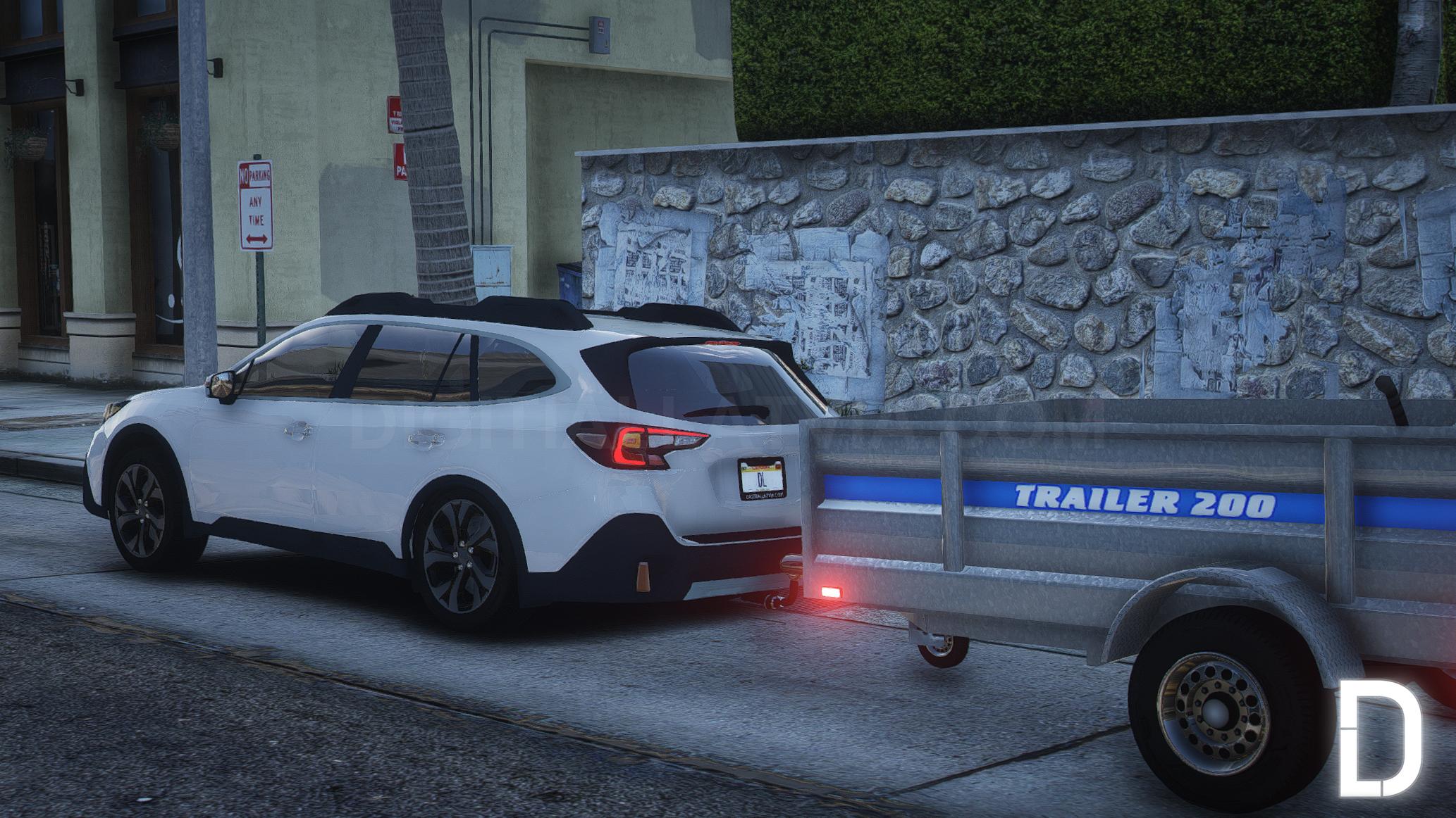 Subaru Outback 2020 | Debadged | Template