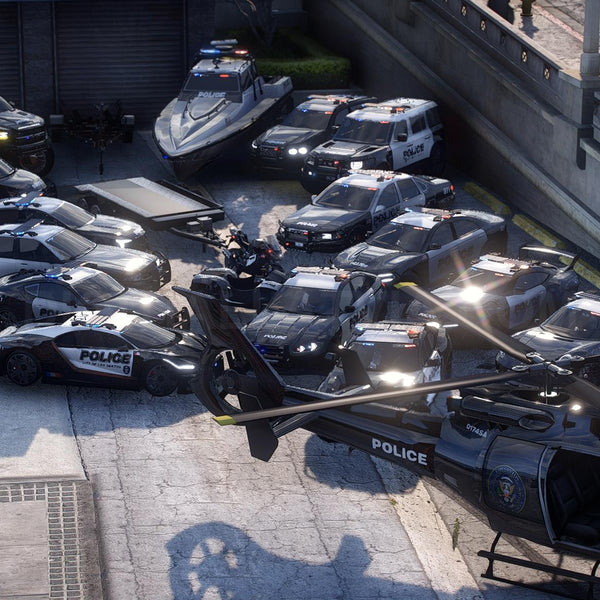 Police Vanilla Pack | 20 Vehicles | Templates | Custom Sounds