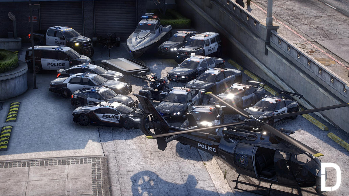 Police Vanilla Pack | 20 Vehicles | Templates | Custom Sounds