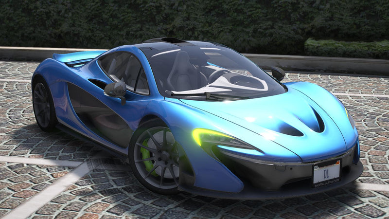 McLaren P1 | Abzeichen entfernt | Vorlage