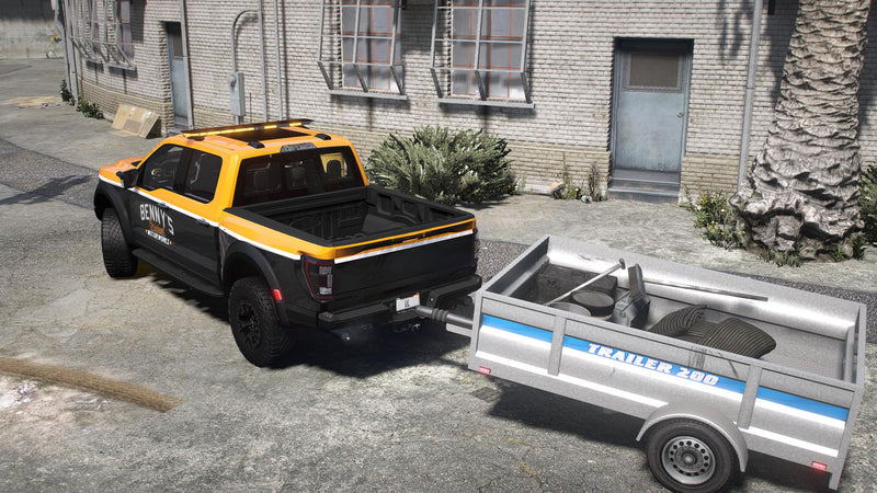 Ford F-150 Raptor R 2023 Bennys | Ohne Emblem | Vorlage