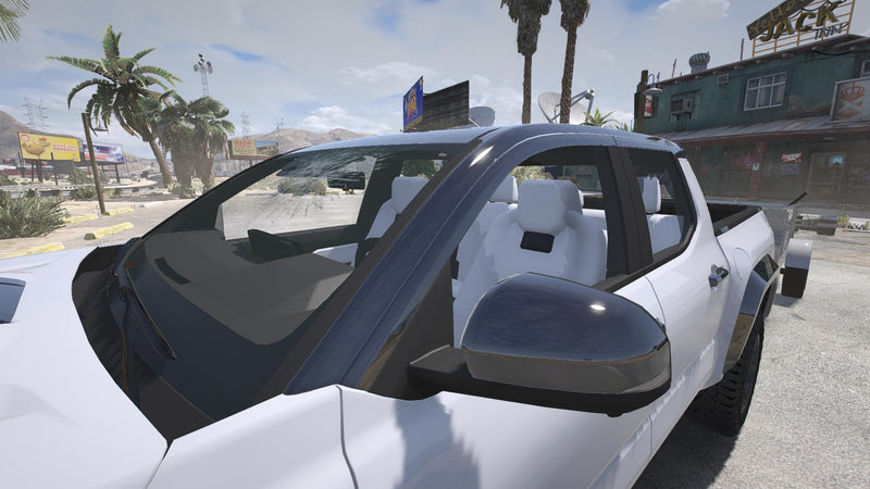 Toyota Tacoma 2024 | Ohne Emblem | Vorlage