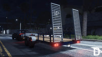 Car Trailer with Rails