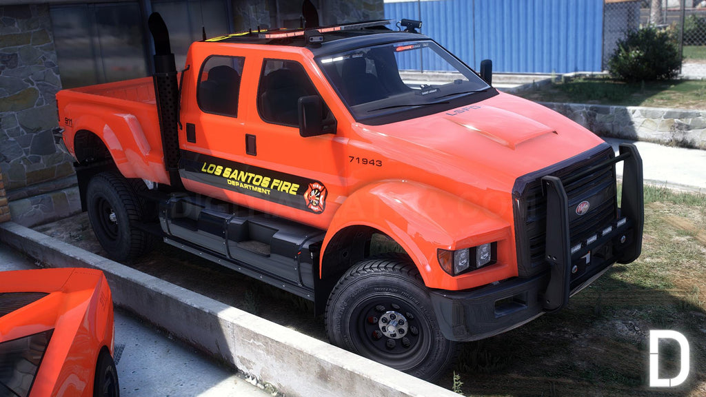 Fire Department Vanilla Pack | 9 Vehicles | Templates