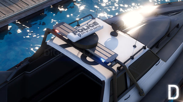 Predator Police Boat Custom