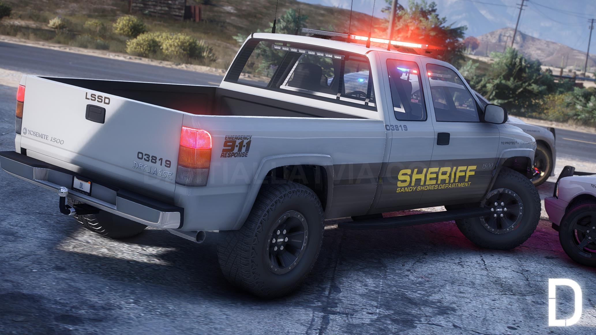 Sheriff Vanilla Pack | 5 Vehicles | Templates
