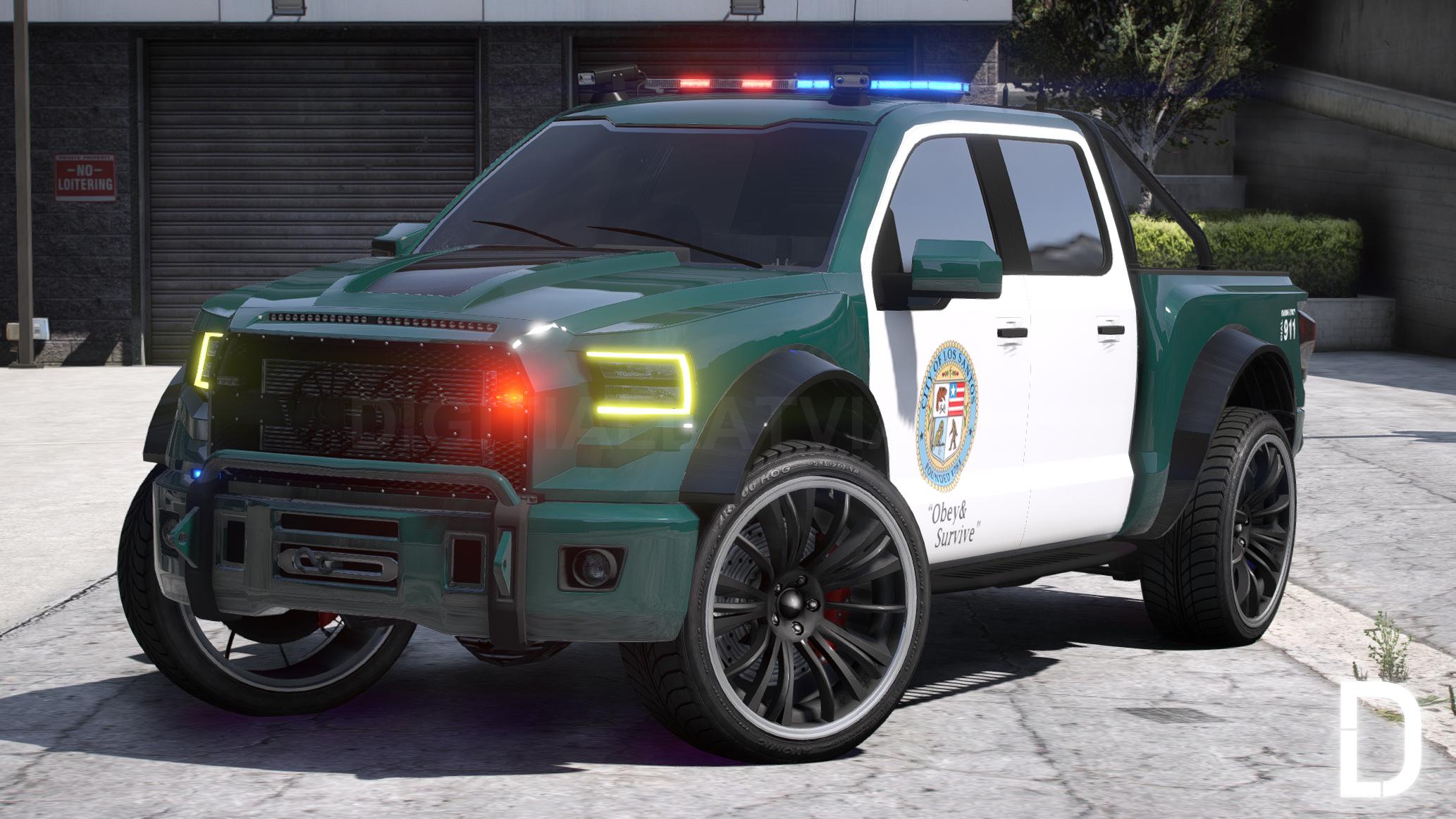 Vapid Caracara 4x4 Police | Template | Tuning